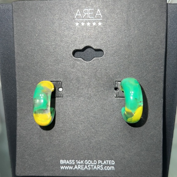 NWT Area Stars Earrings - Picture 2 of 5